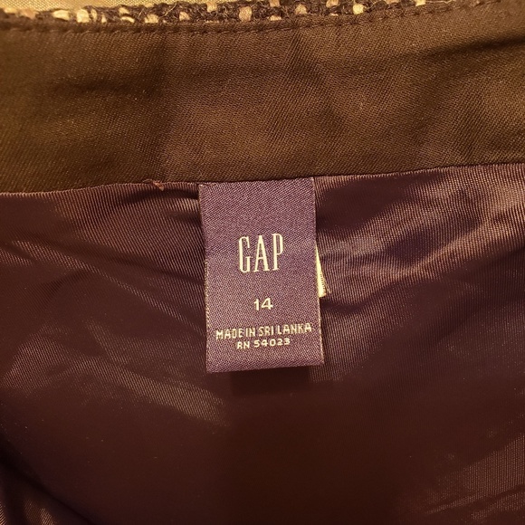 GAP Wool Blend Pencil skirt with trim - Picture 4 of 5